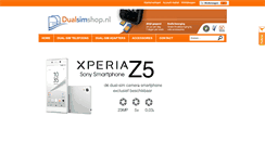 Desktop Screenshot of dualsimshop.nl